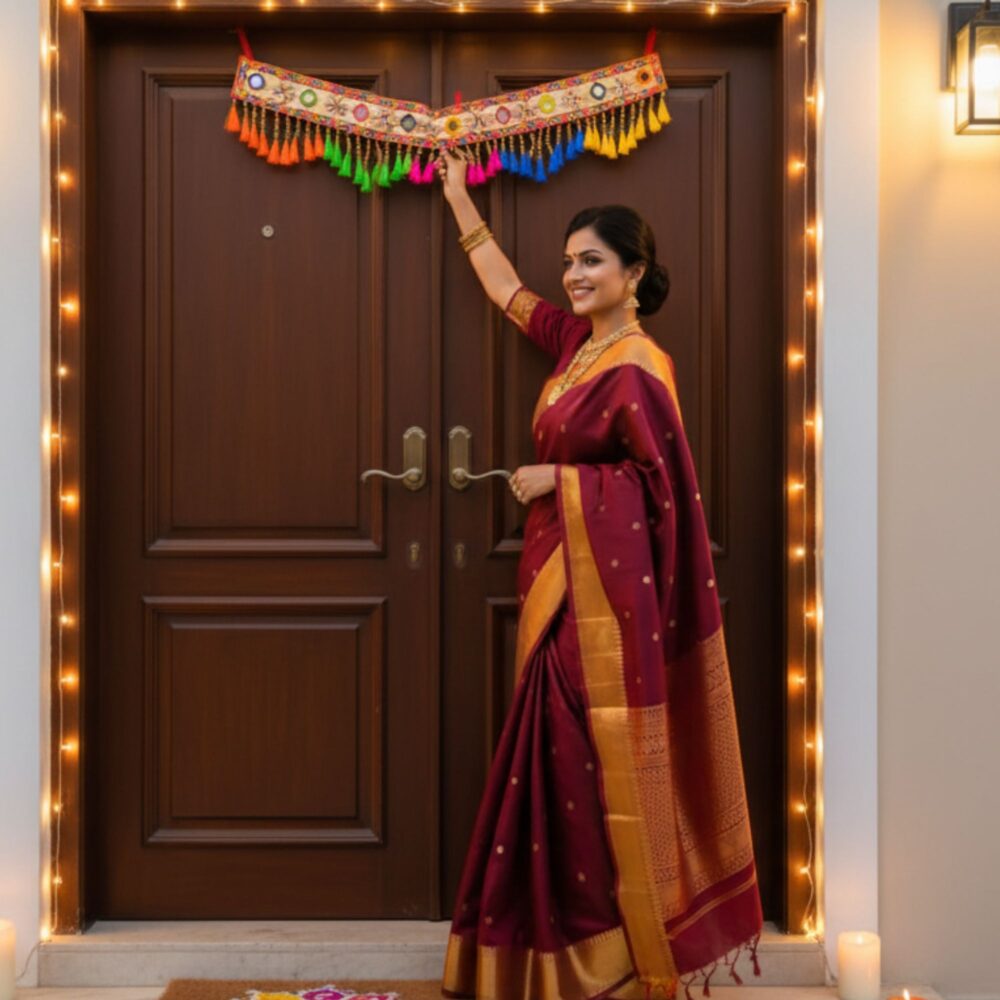 Handmade Kodi Toran – A Traditional Touch of Elegance by Meera Handicraft - Image 2