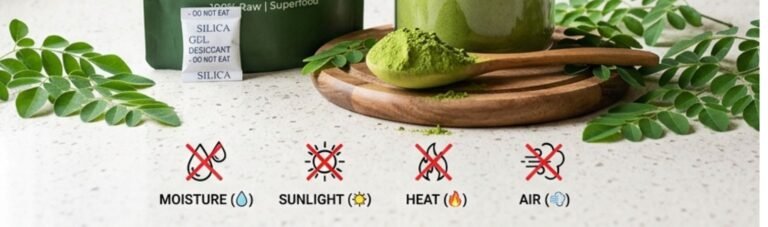 How to Store Moringa Powder