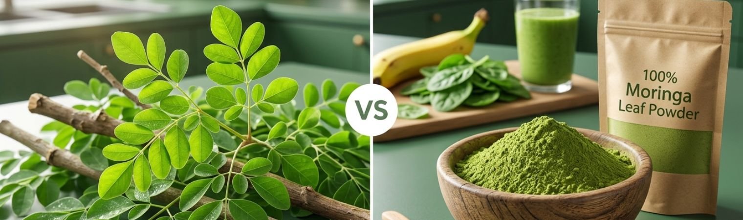 Moringa Leaves vs Powder: Which One Is Better?