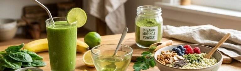 best ways to consume moringa powder