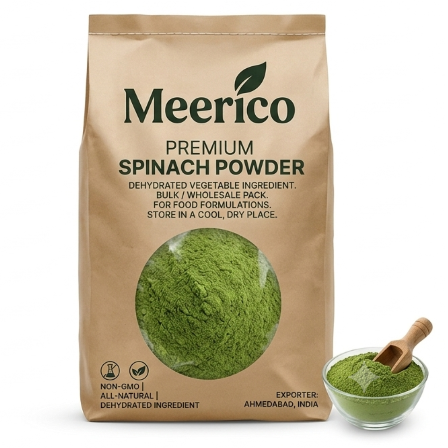 Spinach Powder Exporter in Ahmedabad