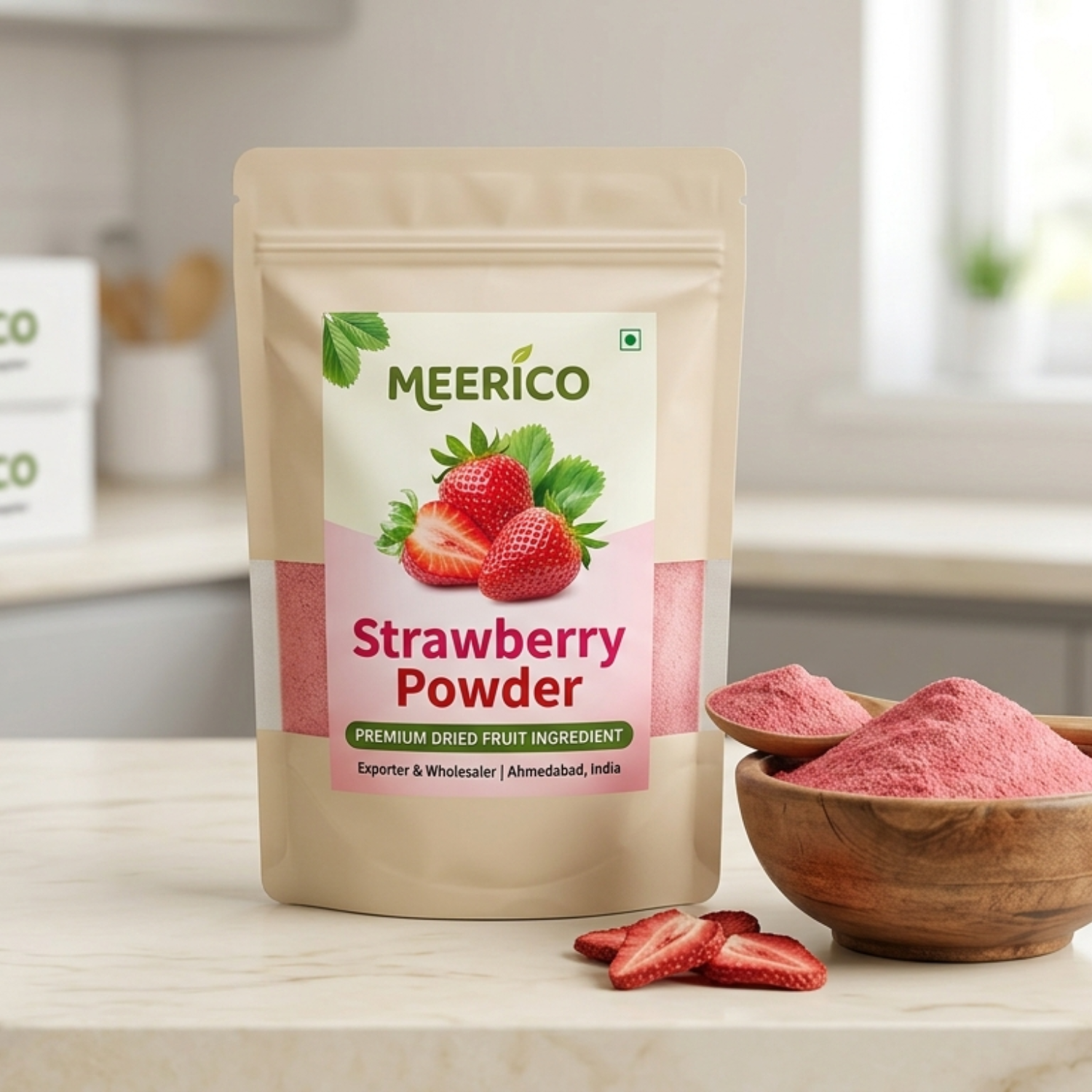 Strawberry Powder Exporter from India